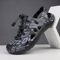Damen Bequeme und rutschfeste Outdoor-Sandalen mit elastischem Schnürsystem EB