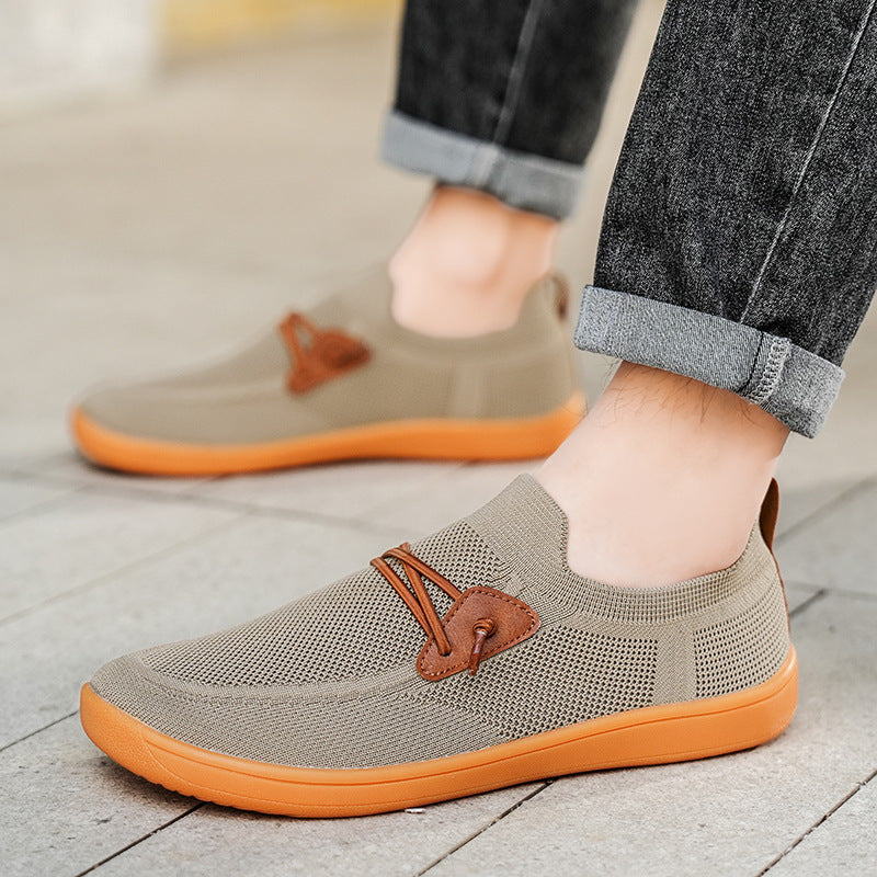 Damen bequeme Freizeitschuhe aus atmungsaktivem Mesh mit elastischem Einschlupf von EB