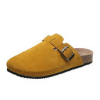 Damen Bequeme Clogs mit verstellbarem Riemen und ergonomischer Sohle EB