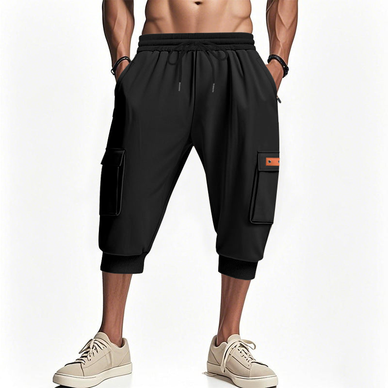 Herren Cargo-Shorts mit elastischem Bund und praktischen Seitentaschen EB