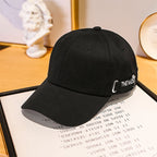 Lässige Damen-Baseballkappe aus Stoff