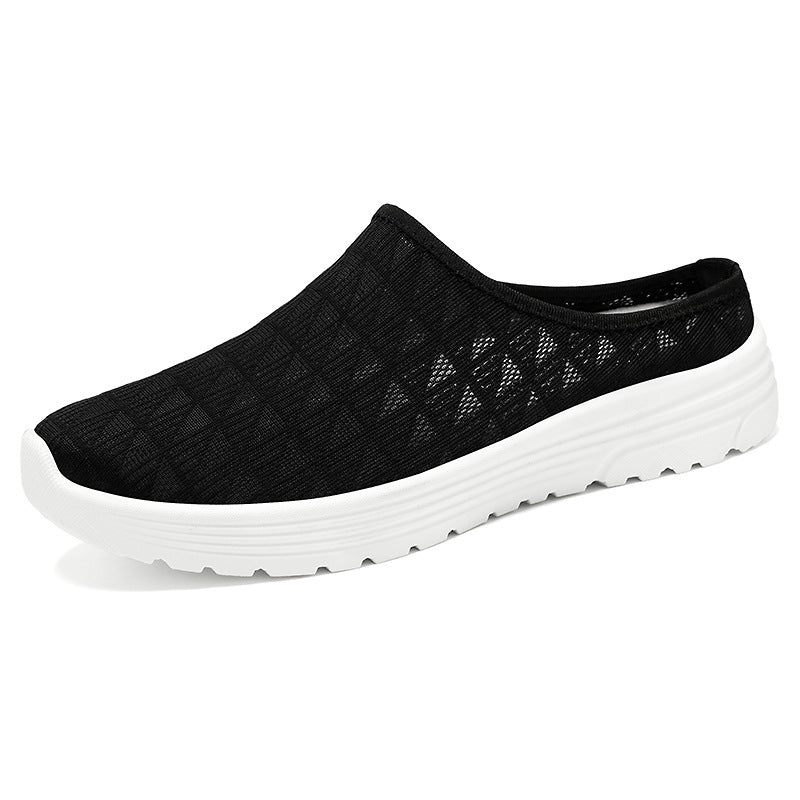 Damen Bequeme Clogs mit rutschfester Sohle und atmungsaktivem Obermaterial EB