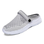 Damen Bequeme und luftige Clogs mit atmungsaktivem Obermaterial EB