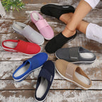 Damen Bequeme Slip-On Clogs mit atmungsaktiver Mesh-Oberfläche und flexibler Sohle EB