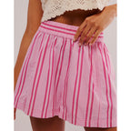 Damen Sommerliche Streifen-Shorts EB