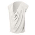 Damen Elegantes V-Ausschnitt Blusenshirt mit lässigem Schnitt EB