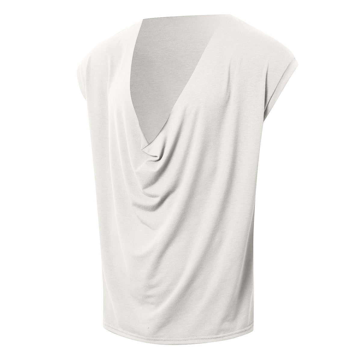 Damen Elegantes V-Ausschnitt Blusenshirt mit lässigem Schnitt EB