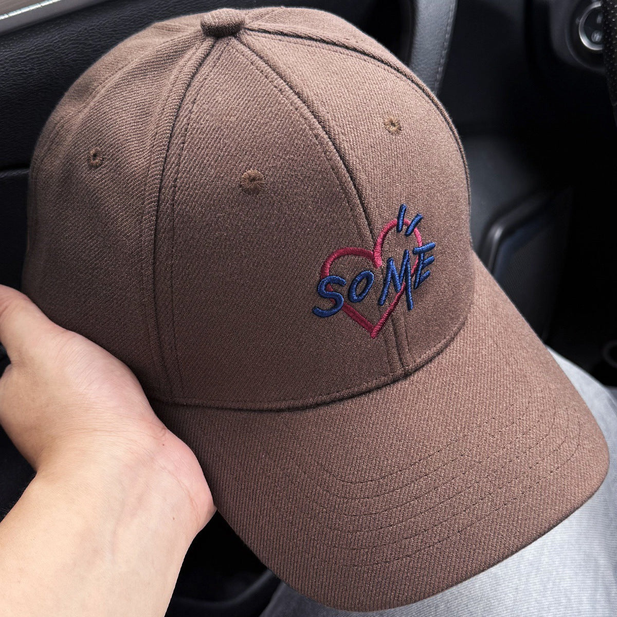 Bestickte lässige Baseballkappe für Herren