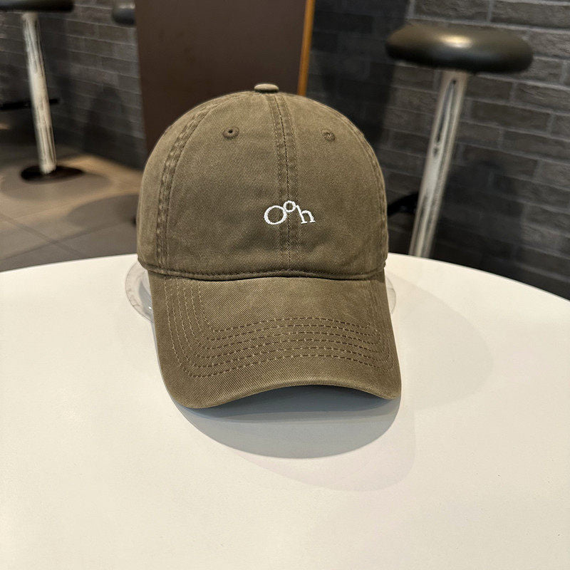 Lässige Baumwoll-Baseballcap für Herren