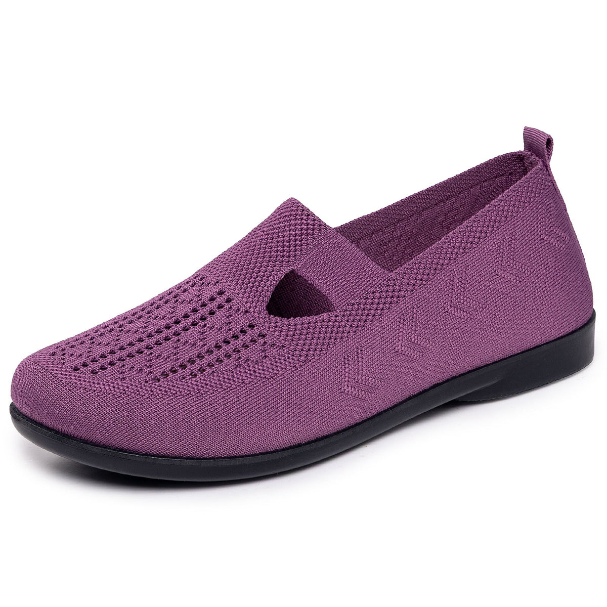 Damen atmungsaktive Stricksandalen mit elastischem Portion EB