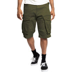 Robuste Cargo-Shorts für Herren mit großen Klappentaschen und lockerer Passform