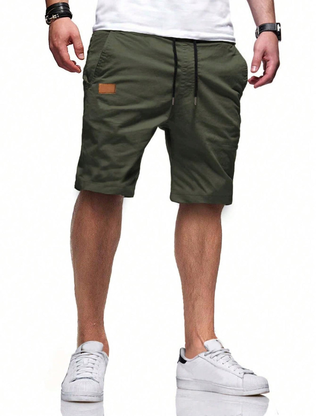 Bequeme Sport-Shorts für Herren mit Taschen und elastischem Bund