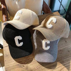 Unisex-Baseballcap aus Cord