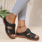 Damen bequeme Clogs mit verstellbarem Riemen und ergonomischem Fußbett EB