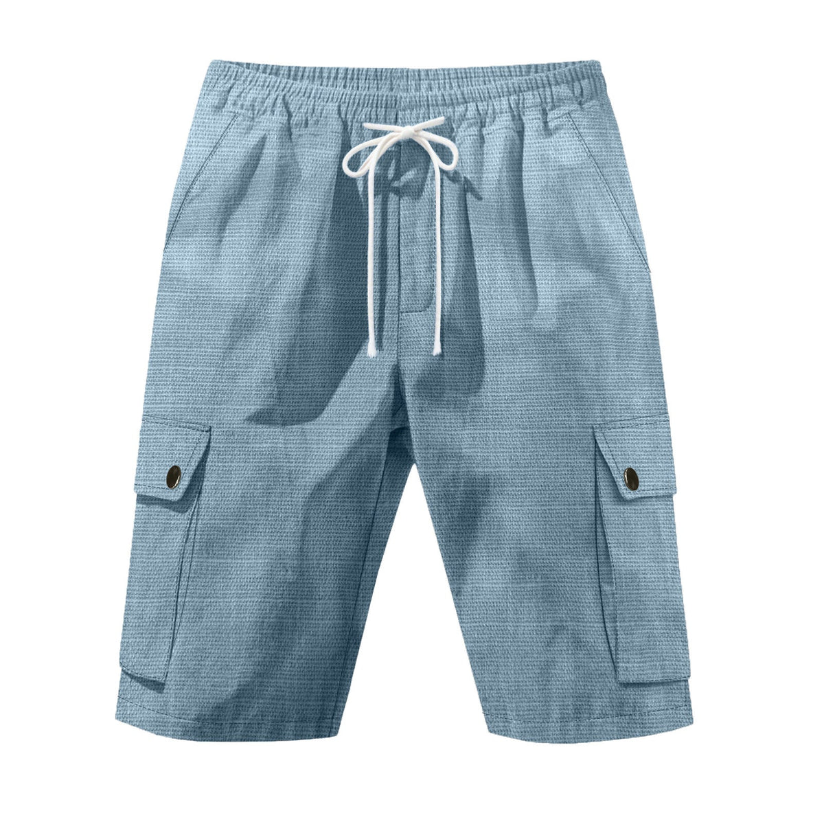 Herren Cargoshorts mit elastischem Bund und Klappentaschen