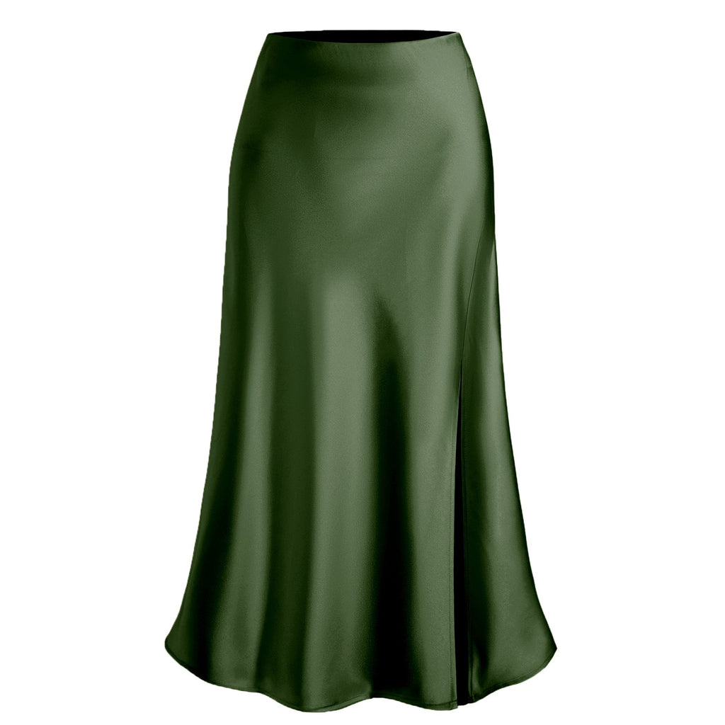 Damen Eleganter und fließender Maxikleid EB
