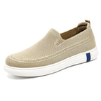 Damen Bequeme Slip-On Freizeitschuhe mit atmungsaktiver Mesh-Oberfläche EB