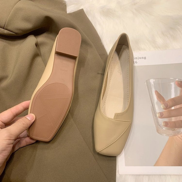 Damen elegante Ballerinas mit modischem Schnitt und komfortablem Fußbett EB