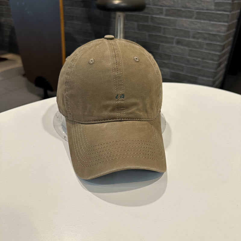 Klassische Herren Baseballcap aus Baumwolltwill