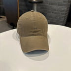 Klassische Herren Baseballcap aus Baumwolltwill
