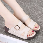 Damen Bequeme Clogs mit verstellbarem Riemen EB