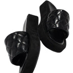 Damen Bequeme Slipper mit gepolstertem Riemen und rutschfester Sohle EB