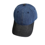 Verstellbare Herrenkappe in Denim-Optik