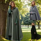 Damen Kapuzenumhang mit elegantem Schnitt EB