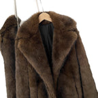 Damen Langhaarmantel für elegante Anlässe EB