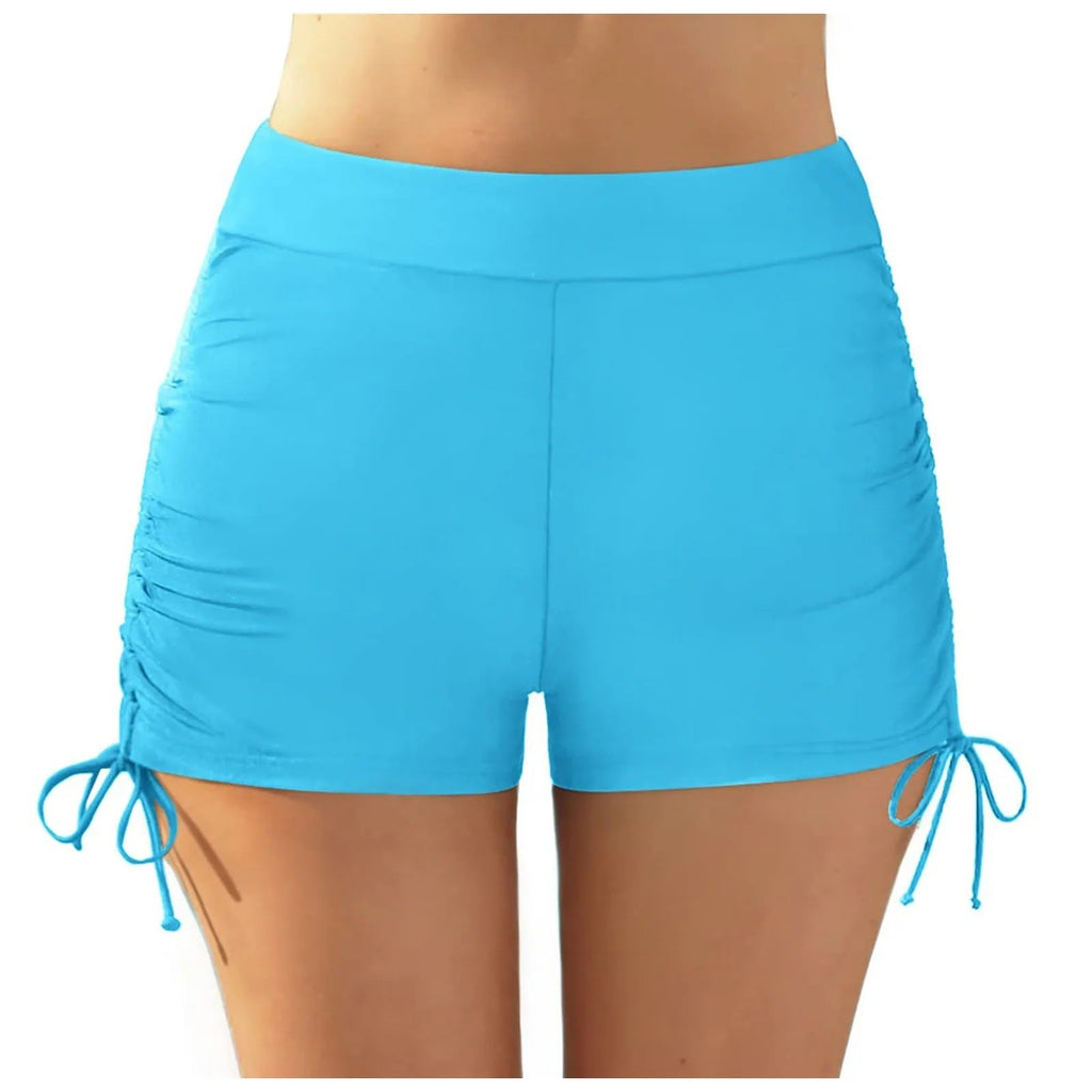 Sportliche Badeshorts für Damen mit verstellbarem Bund
