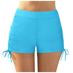 Sportliche Badeshorts für Damen mit verstellbarem Bund