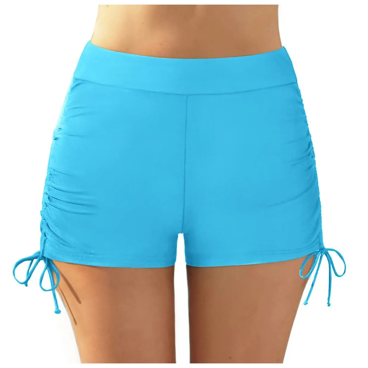 Sportliche Badeshorts für Damen mit verstellbarem Bund