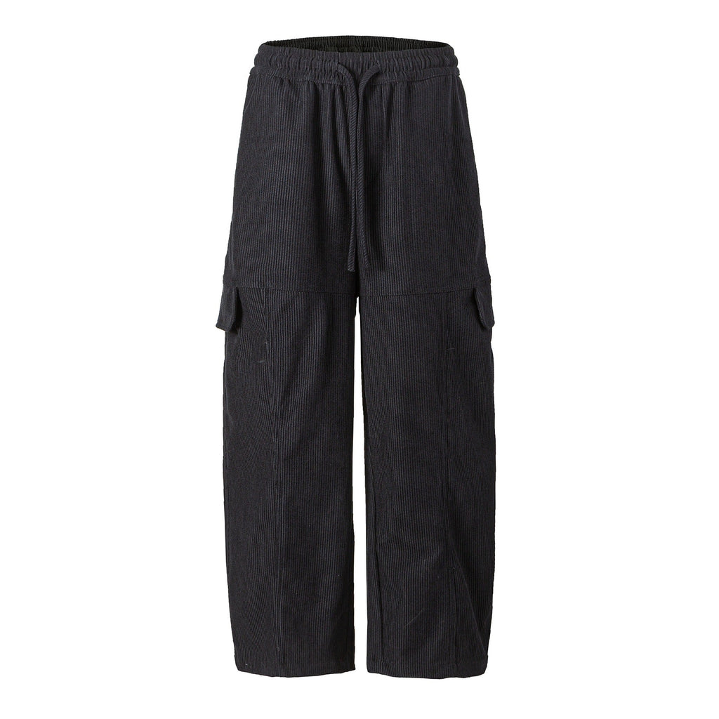 Damen Culotte-Cargoshorts aus Cord mit hohem Bund