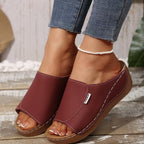 Damen bequeme Clogs mit ergonomischer Fußbett und modischem Riemendesign EB