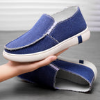 Damen Bequeme Slip-On Freizeitschuhe mit atmungsaktivem Obermaterial EB
