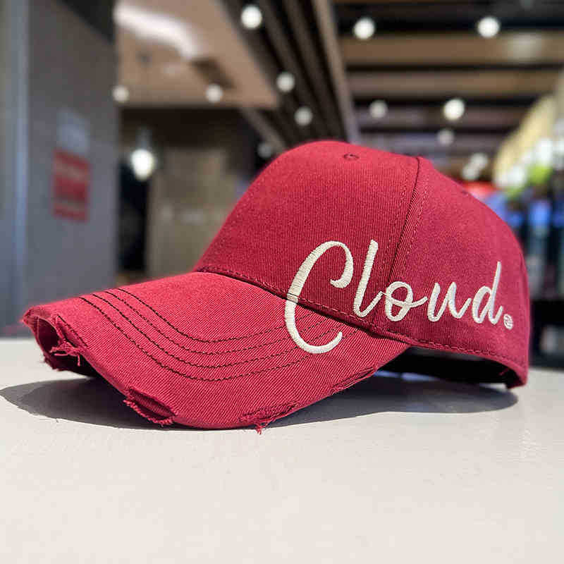 Women's Distressed Casual Cotton Baseball Cap