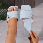 Damen Bequeme und elegante Riemensandalen EB