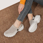 Damen Bequeme und atmungsaktive Clogs EB