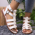 Damen Bequeme und stilvolle Riemen-Sandalen EB