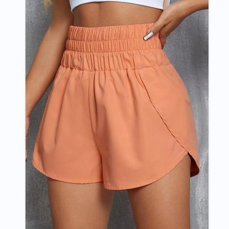 EB | Lockere Sportshorts mit hoher Taille