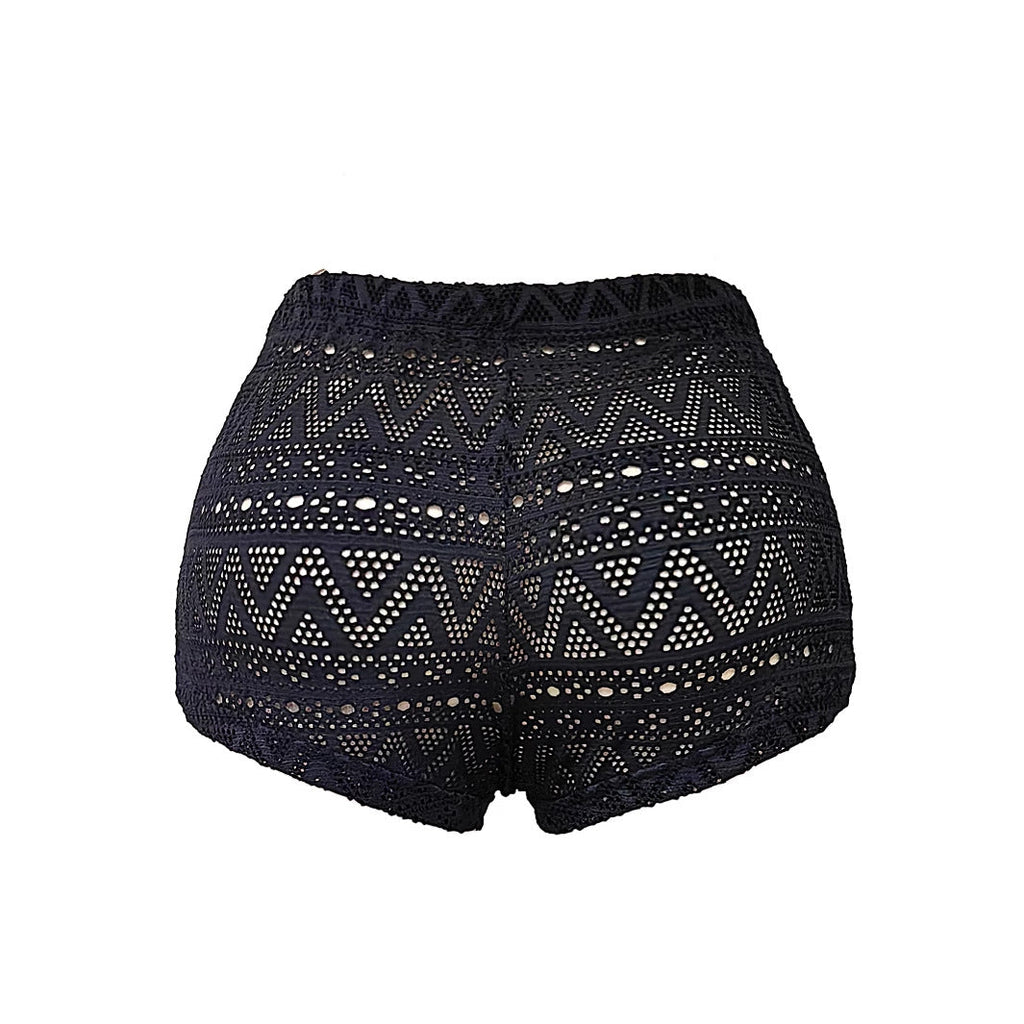 Gehäkelte Strandshorts für Damen