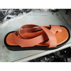 Damen Bequeme Riemchen-Sandalen mit ergonomischer Fußbett und flexiblem Riemendesign EB