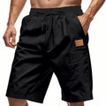 Herren lässige Shorts mit elastischem Bund und praktischen Taschen EB