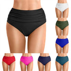 High-Waist Badeshorts für Damen