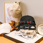 Lässige Damen-Baseballkappe aus Stoff