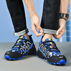 Damen Sportliche Trail-Laufschuhe mit robuster Sohlenkonstruktion und atmungsaktivem Obermaterial EB