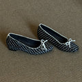 Damen Ballerinas mit modischem Punktedesign und bequemer Passform EB