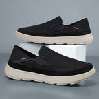 Damen Atmungsaktive Slip-On Freizeitschuhe EB