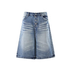 Trendige Damen-Jeansshorts mit lockerer Passform