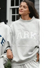 Damen-Freizeitset mit Oversized-Sweatshirt und Shorts